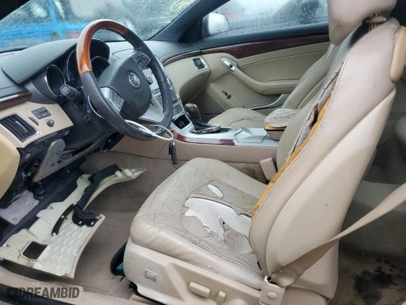 2011 Cadillac CTS Coupe Premium with VIN 1G6DP1ED0B0131062, listed as a Copart auction lot 72066644 with 0 mi miles and Non Repairable. Bid and sale history available at carsss.com. Image 7.