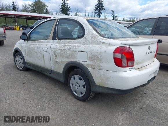 2002 Toyota ECHO with VIN JTDAT123820253353, listed as a IAAI auction lot 42032678 with 63,832 mi miles. Bid and sale history available at carsss.com. Image 3.