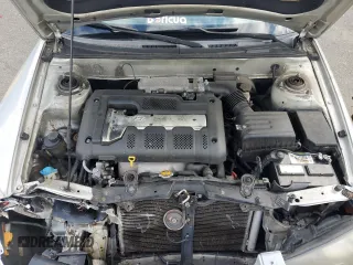 2001 Hyundai Elantra GLS with VIN KMHDN45D01U241519, listed as a Copart auction lot 61551095 with 201,343 mi miles and Salvage title. Bid and sale history available at DreamBid. Image 11.
