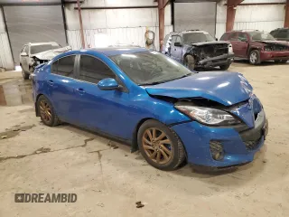 2012 Mazda 3 i Grand Touring with VIN JM1BL1W72C1530009, listed as a Copart auction lot 47448025 with 105,445 mi miles and Salvage Title. Bid and sale history available at carsss.com. Image 4.