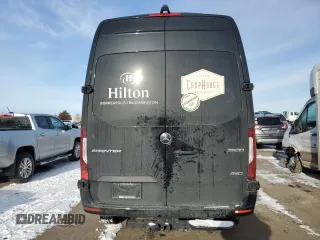 2023 Mercedes-Benz Sprinter with VIN W1Z4NFVY9PT135921, listed as a Copart auction lot 43608565 with Not Provided miles and Salvage Title. Bid and sale history available at DreamBid. Image 6.