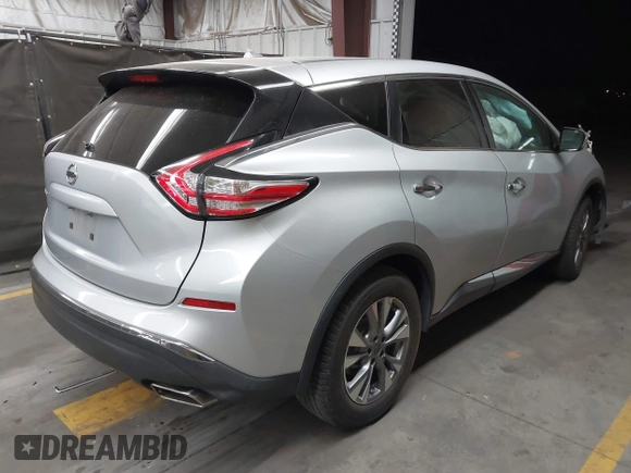 2016 Nissan Murano S with VIN 5N1AZ2MG2GN110635, listed as a IAAI auction lot 42061480 with 161,294 mi miles and . Bid and sale history available at carsss.com. Image 4.