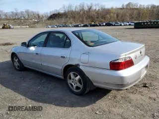 2002 Acura TL with VIN 19UUA56602A057546, listed as a Copart auction lot 53040015 with 151,957 mi miles and Clean Title. Bid and sale history available at carsss.com. Image 2.