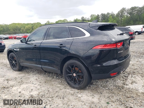 2018 Jaguar F-Pace 20d Prestige with VIN SADCK2FN5JA269472, listed as a Copart auction lot 52855415 with 54,329 mi miles and Clean Title. Bid and sale history available at DreamBid. Image 2.