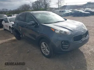 2018 Kia Sportage LX with VIN KNDPMCAC9J7363466, listed as a IAAI auction lot 41841061 with 98,154 mi miles and . Bid and sale history available at DreamBid. Image 1.