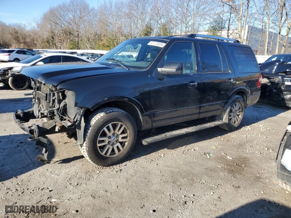 2014 Ford Expedition Limited with VIN 1FMJU2A51EEF52031, listed as a Copart auction lot 41173034 with 153,281 mi miles and Non Repairable. Bid and sale history available at carsss.com. Image 1.