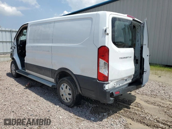 2021 Ford Transit Cargo with VIN 1FTBR1Y84MKA35617, listed as a Copart auction lot 56629234 with Not provided miles and . Bid and sale history available at DreamBid. Image 2.