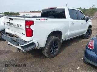 2021 Chevrolet Silverado 1500 RST with VIN 1GCUYEEDXMZ115466, listed as a IAAI auction lot 41751297 with 142,522 mi miles. Bid and sale history available at carsss.com. Image 4.