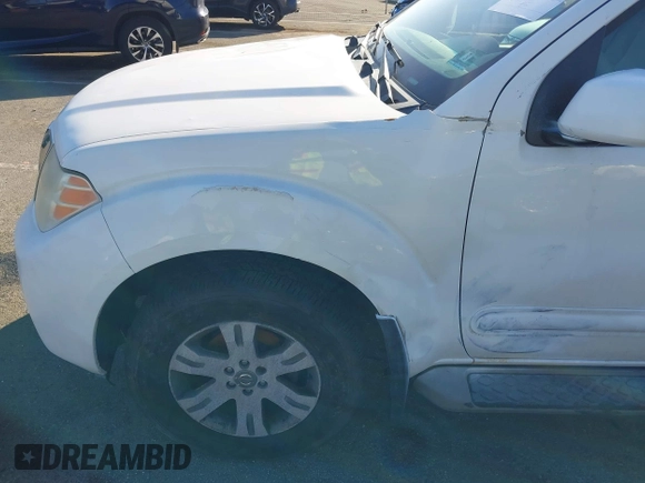 2010 Nissan Pathfinder SE with VIN 5N1AR1NB9AC629519, listed as a IAAI auction lot 41772962 with 192,593 mi miles and . Bid and sale history available at DreamBid. Image 13.
