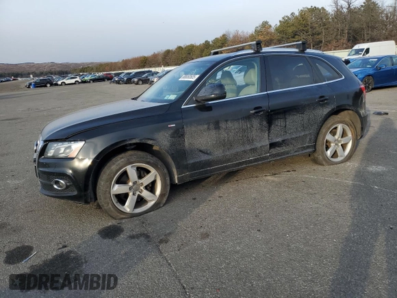 2011 Audi Q5 Prestige with VIN WA1WKAFP6BA009887, listed as a Copart auction lot 88650505 with 156,987 mi miles and Salvage title. Bid and sale history available at DreamBid. Image 1.