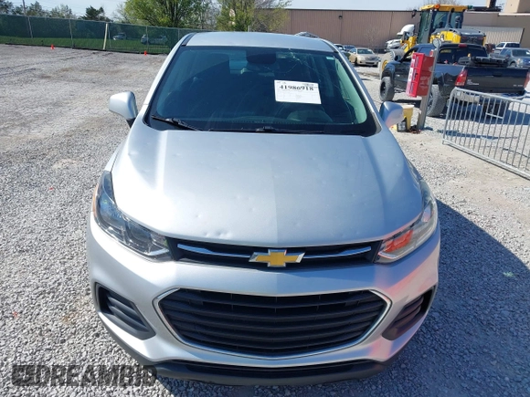 2017 Chevrolet Trax LS with VIN 3GNCJKSBXHL232986, listed as a IAAI auction lot 41986918 with 121,094 mi miles. Bid and sale history available at carsss.com. Image 12.
