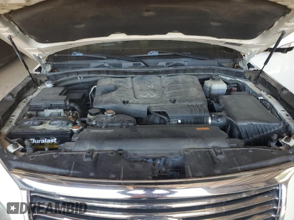 2014 Infiniti QX80 with VIN JN8AZ2NF1E9554013, listed as a Copart auction lot 58436654 with 0 mi miles and Clean Title. Bid and sale history available at carsss.com. Image 12.