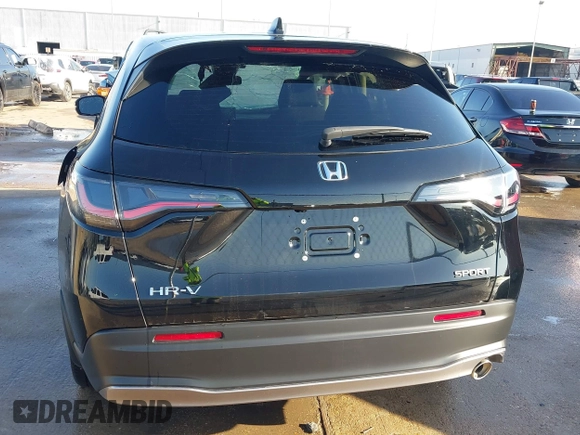 2024 Honda HR-V Sport with VIN 3CZRZ1H50RM760811, listed as a IAAI auction lot 41857751 with 9,417 mi miles. Bid and sale history available at carsss.com. Image 17.