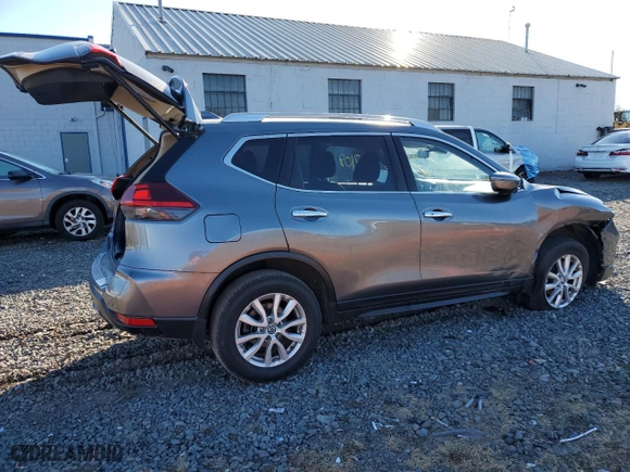 2020 Nissan Rogue SV with VIN JN8AT2MV1LW120487, listed as a Copart auction lot 83599794 with 57,109 mi miles and Salvage Title. Bid and sale history available at carsss.com. Image 3.