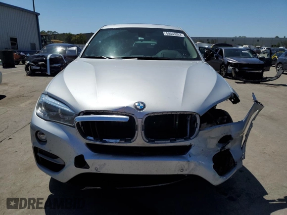 2016 BMW X6 xDrive35i with VIN 5UXKU2C56G0N83750, listed as a Copart auction lot 49053393 with 123,914 mi miles. Bid and sale history available at carsss.com. Image 5.