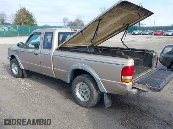 1994 Ford Ranger Splash with VIN 1FTCR15XXRPC53877, listed as a IAAI auction lot 41659917 with 417,570 mi miles. Bid and sale history available at carsss.com. Image 3.