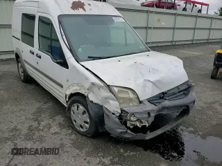 2013 Ford Transit Connect XL with VIN NM0LS7AN3DT158683, listed as a Copart auction lot 60033215 with 264,522 mi miles and Salvage title. Bid and sale history available at DreamBid. Image 14.