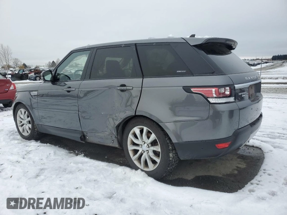 2016 Land Rover Range Rover Sport HSE with VIN SALWR2VF6GA557811, listed as a Copart auction lot 45324695 with 85,903 mi miles and Salvage Title. Bid and sale history available at DreamBid. Image 2.