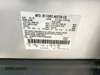 2018 Ford Explorer XLT with VIN 1FM5K7D85JGA54665, listed as a Copart auction lot 61153785 with 59,877 mi miles and Salvage title. Bid and sale history available at DreamBid. Image 13.