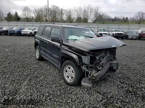 2013 Jeep Patriot Sport with VIN 1C4NJPBA1DD187006, listed as a Copart auction lot 43280415 with Not Provided miles and Salvage Title. Bid and sale history available at carsss.com. Image 11.