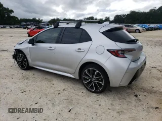 2020 Toyota Corolla Hatchback XSE with VIN JTNA4RBE6L3091344, listed as a Copart auction lot 71215054 with 45,700 mi miles and Non Repairable. Bid and sale history available at carsss.com. Image 2.