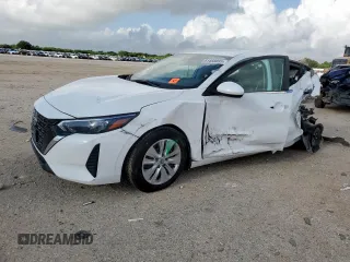 2024 Nissan Sentra S with VIN 3N1AB8BVXRY286824, listed as a Copart auction lot 61458095 with 34,320 mi miles and Salvage title. Bid and sale history available at DreamBid. Image 1.
