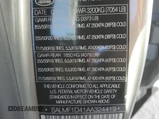 2010 Land Rover Range Rover HSE Lux с VIN SALMF1D41AA324419, выставлен на аукционе Copart как лот 83560704 с пробегом 193 887 миль миль и Списание • Salvage title. История ставок и продаж доступна на DreamBid. Изображение 13.