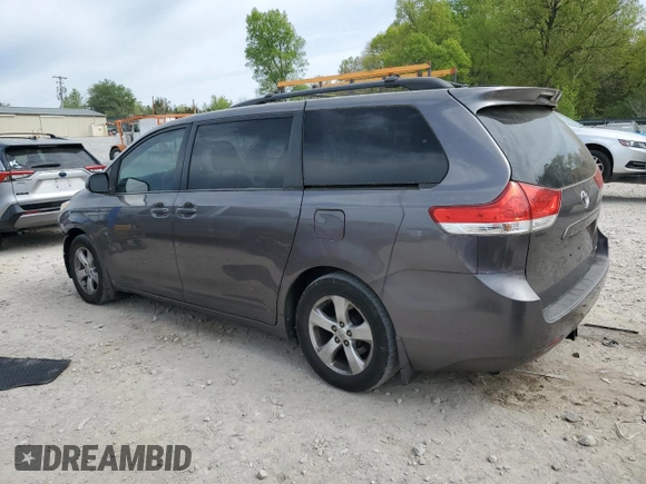 2014 Toyota Sienna LE AAS with VIN 5TDKK3DC6ES434887, listed as a Copart auction lot 53626995 with 141,388 mi miles and Salvage Title. Bid and sale history available at DreamBid. Image 2.