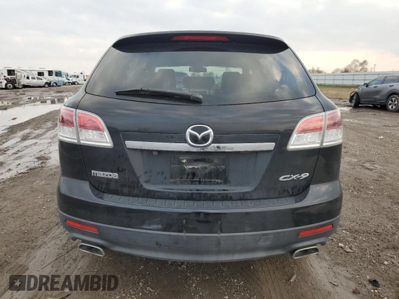 2008 Mazda CX-9 Sport with VIN JM3TB28A880141675, listed as a Copart auction lot 86398124 with 108,950 mi miles and Salvage Title. Bid and sale history available at DreamBid. Image 6.