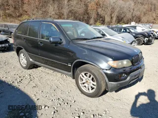 2006 BMW X5 3.0i with VIN 5UXFA13526LY39285, listed as a Copart auction lot 81198504 with 138,116 mi miles and Salvage Title. Bid and sale history available at carsss.com. Image 4.