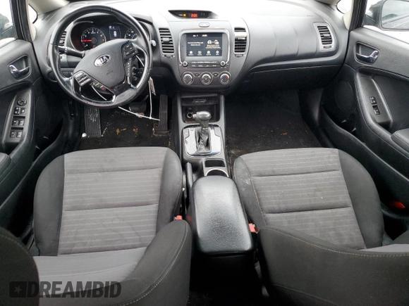 2018 Kia Forte LX with VIN 3KPFL4A7XJE198146, listed as a Copart auction lot 52150565 with 42,594 mi miles and Salvage Title. Bid and sale history available at carsss.com. Image 8.