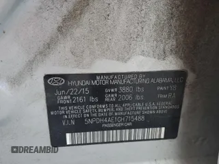 2016 Hyundai Elantra SE с VIN 5NPDH4AE1GH715488, выставлен на аукционе Copart как лот 57418725 с пробегом 145 110 миль миль и Списание • Salvage title. История ставок и продаж доступна на DreamBid. Изображение 12.