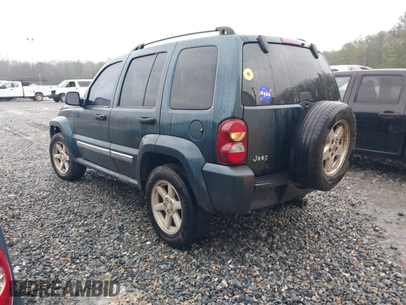 2005 Jeep Liberty Limited with VIN 1J4GK58K95W519297, listed as a IAAI auction lot 41766368 with 261,551 mi miles. Bid and sale history available at carsss.com. Image 3.