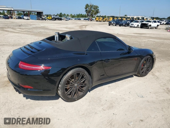 2016 Porsche 911 Carrera with VIN WP0CA2A91GS141239, listed as a Copart auction lot 72126274 with 55,341 mi miles and Salvage Title. Bid and sale history available at carsss.com. Image 3.