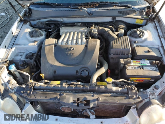 2004 Hyundai Sonata GLS with VIN KMHWF35H44A959602, listed as a Copart auction lot 72344984 with 76,848 mi miles and Salvage Title. Bid and sale history available at carsss.com. Image 11.