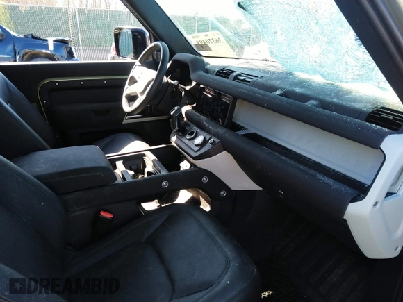 2023 Land Rover Defender S with VIN SALEJ6EX7P2143210, listed as a IAAI auction lot 36320493 with 3,186 mi miles and . Bid and sale history available at DreamBid. Image 5.