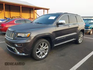 2015 Jeep Grand Cherokee Summit with VIN 1C4RJFJT3FC748507, listed as a IAAI auction lot 40271829 with 86,859 mi miles. Bid and sale history available at carsss.com. Image 17.