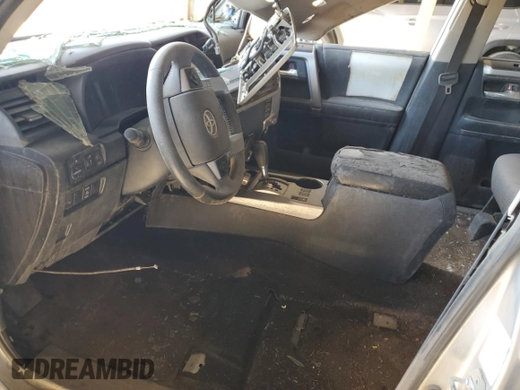 2021 Toyota 4Runner SR5 with VIN JTEMU5JRXM5923400, listed as a Copart auction lot 54572055 with Not provided miles and Non repairable. Bid and sale history available at DreamBid. Image 7.