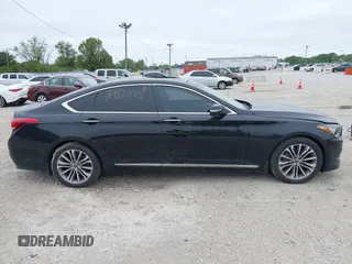 2017 Genesis G80 3.8L with VIN KMHGN4JEXHU210171, listed as a IAAI auction lot 42286383 with 94,240 mi miles and . Bid and sale history available at DreamBid. Image 13.
