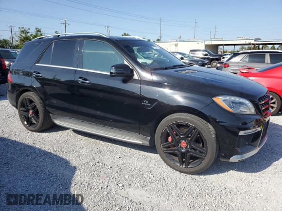 2015 Mercedes-Benz M ML 63 AMG with VIN 4JGDA7EB6FA469397, listed as a Copart auction lot 51274585 with 141,947 mi miles and Clean Title. Bid and sale history available at carsss.com. Image 4.