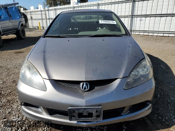 2005 Acura RSX with VIN JH4DC54845S005962, listed as a Copart auction lot 77908514 with 140,182 mi miles and Salvage Title. Bid and sale history available at carsss.com. Image 5.
