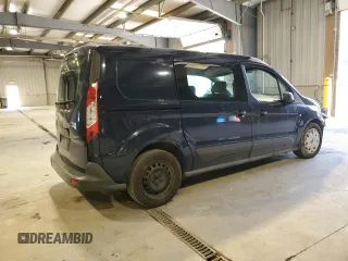 2014 Ford Transit Connect XLT with VIN NM0LE7F71E1156803, listed as a Copart auction lot 63474245 with 348,140 mi miles and Salvage title. Bid and sale history available at DreamBid. Image 3.