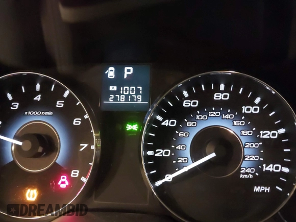 2010 Subaru Legacy Premium with VIN 4S3BMCB64A3210729, listed as a IAAI auction lot 41569107 with 278,179 mi miles and . Bid and sale history available at DreamBid. Image 7.
