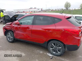 2015 Hyundai Tucson GLS with VIN KM8JT3AF1FU107443, listed as a IAAI auction lot 41894074 with 19,967 mi miles and . Bid and sale history available at DreamBid. Image 14.