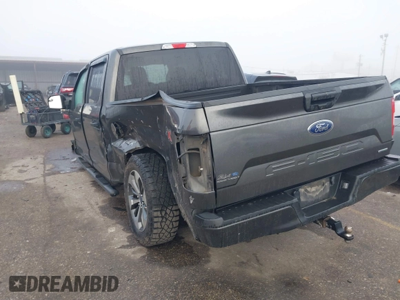 2019 Ford F-150 XL with VIN 1FTEW1CP7KKD80786, listed as a IAAI auction lot 41117065 with 142,011 mi miles and . Bid and sale history available at DreamBid. Image 3.