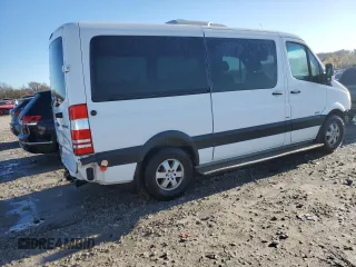 2013 Mercedes-Benz Sprinter Passenger with VIN WDZPE7CC6D5809204, listed as a Copart auction lot 80884474 with 92,819 mi miles and Salvage Title. Bid and sale history available at carsss.com. Image 3.