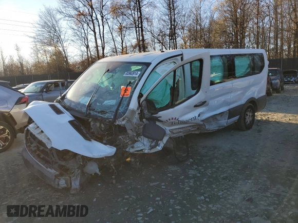 2017 Ford Transit XL with VIN 1FBZX2ZM5HKA93932, listed as a Copart auction lot 83963914 with Not provided miles and Salvage title. Bid and sale history available at DreamBid. Image 1.
