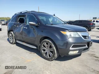 2013 Acura MDX Advance Pkg with VIN 2HNYD2H6XDH516731, listed as a Copart auction lot 76953144 with 168,951 mi miles and Salvage Title. Bid and sale history available at carsss.com. Image 4.