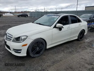 2012 Mercedes-Benz C 300 Sport with VIN WDDGF8BB4CA598687, listed as a Copart auction lot 55562575 with 371,312 mi miles and Clean title. Bid and sale history available at DreamBid. Image 1.