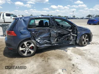 2017 Volkswagen Golf GTI Autobahn with VIN 3VW547AU2HM003069, listed as a Copart auction lot 57317524 with 91,456 mi miles and Salvage Title. Bid and sale history available at carsss.com. Image 3.